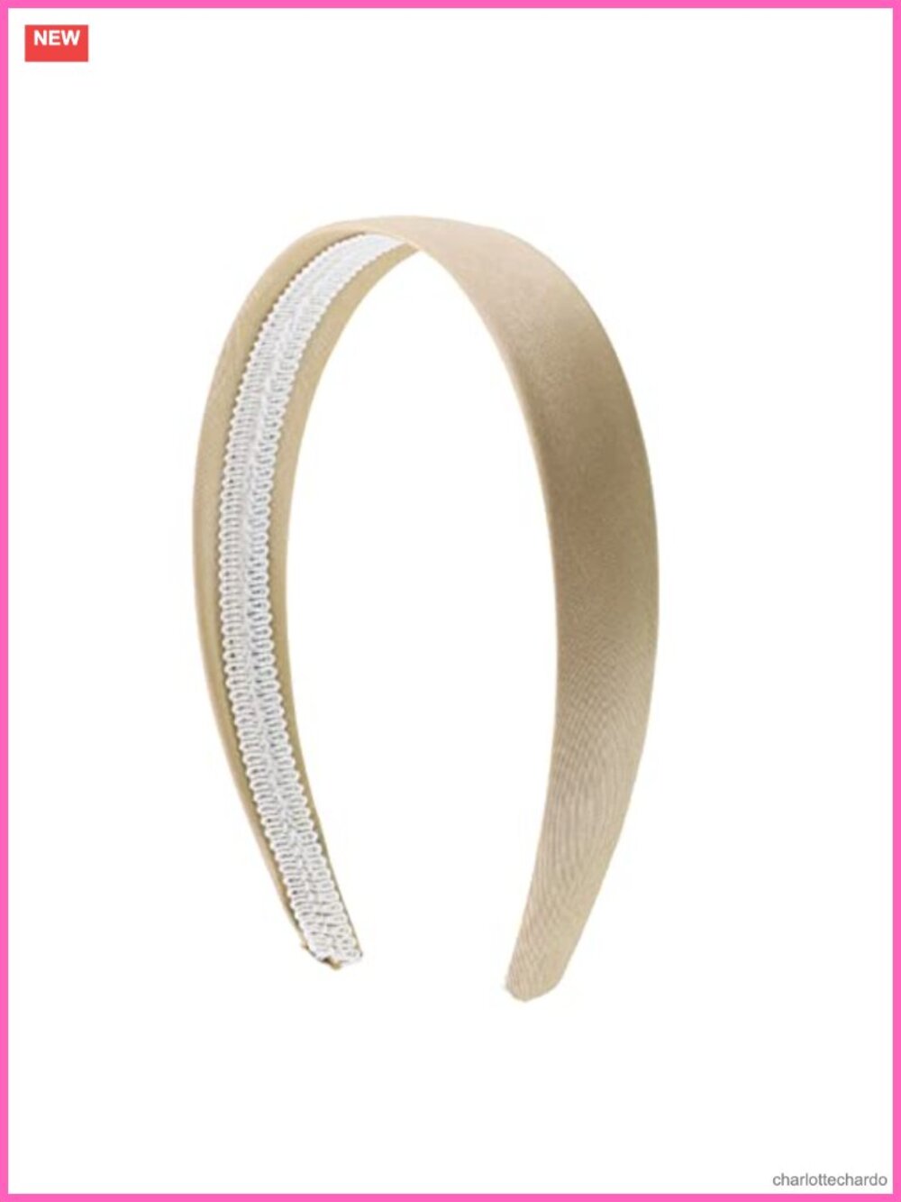 Satin Hard Headband 1 Inch Comfortable Hair Accessory for Women & Teens